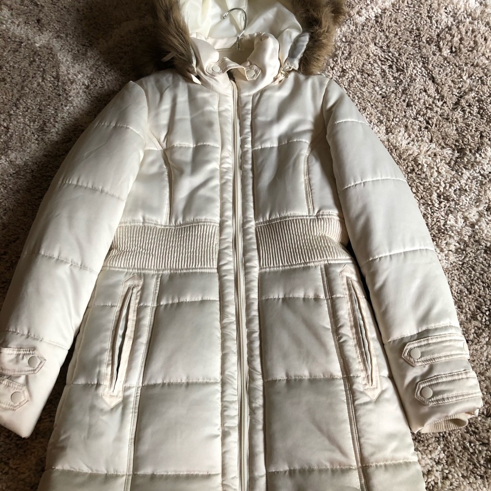 Maralyn and Me winter puffer coat.